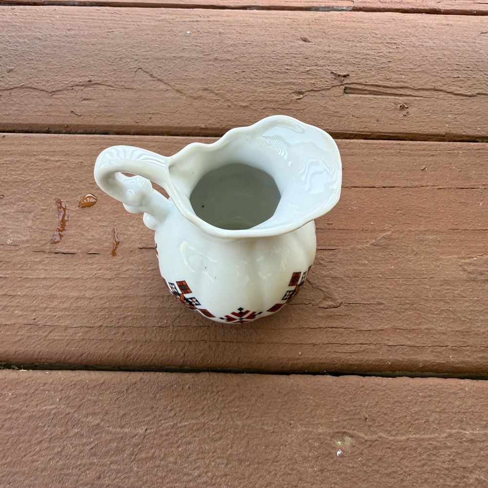 Vintage Ukrainian Porcelain Pitcher By Marusia - Picture 3 of 5